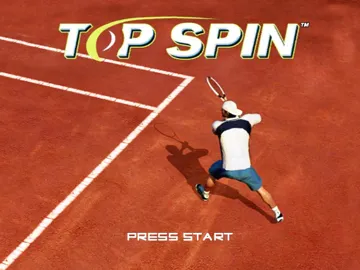 Top Spin (USA) screen shot title